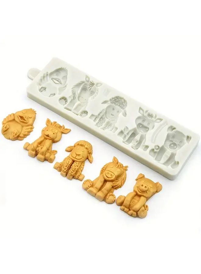 Gray Silicone Mold For DIY Baking Cakes Fondant Chocolates And Decorations - Image 4